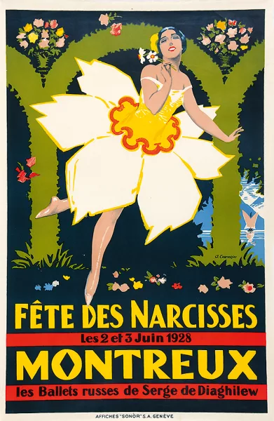 Jules Courvoisier — Montreux - Fête des Narcisses, 1928