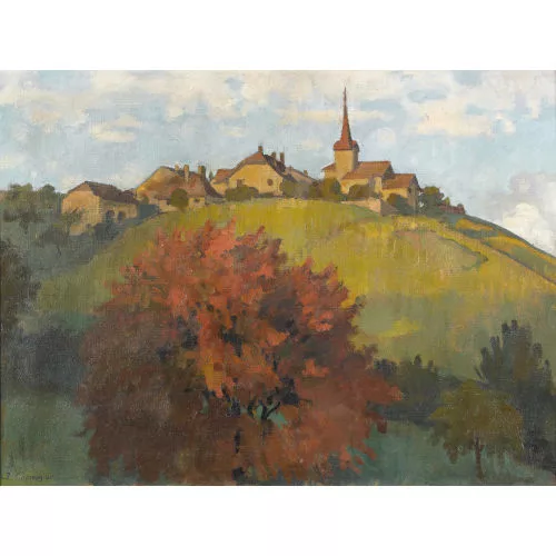 Jules Courvoisier — "Vue de Féchy".