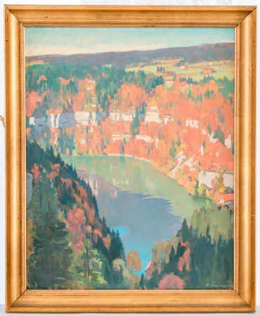 le Doubs en automne