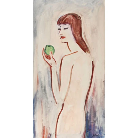 "Eve à la pomme verte"
