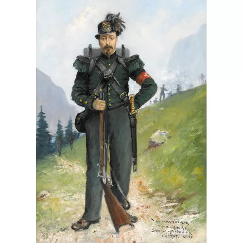 Jules Gachet — Le carabinier.