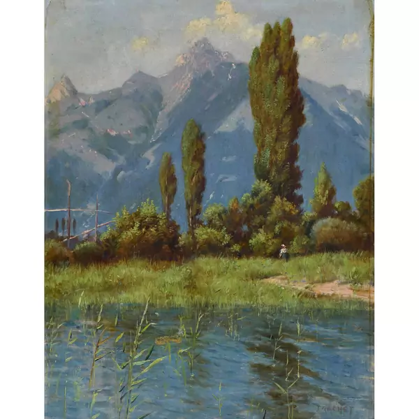 Sommerliche Uferlandschaft