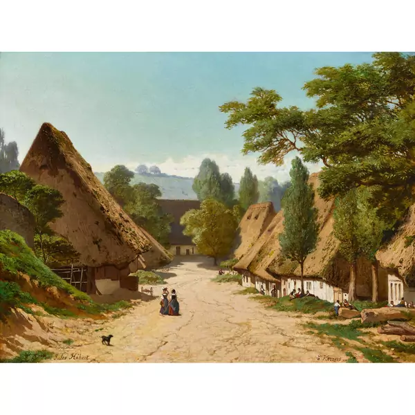 "Vue à Kerzers, près Morat"