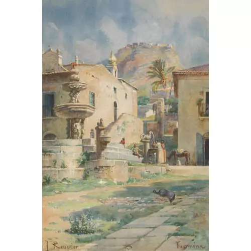 "Taormina et le Monte Tauro"