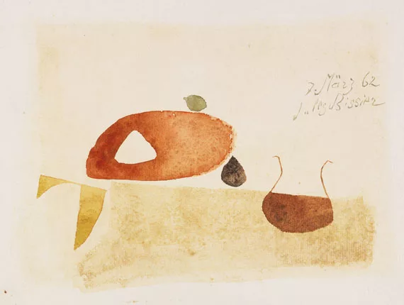Julius Bissier — 7. März 62