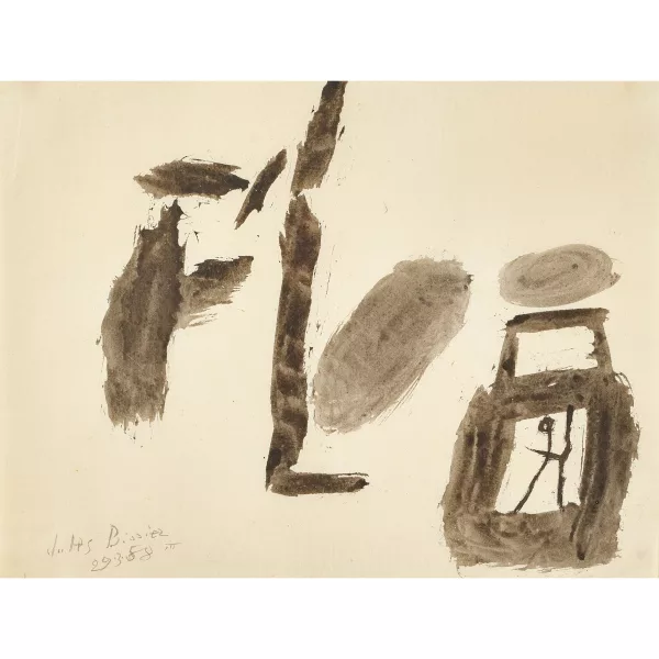 Julius Bissier — "29.3.58".