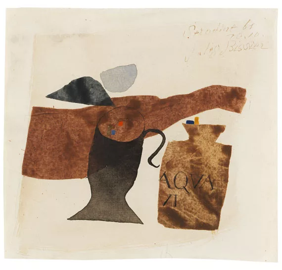Julius Bissier — Serodine 61.10.10