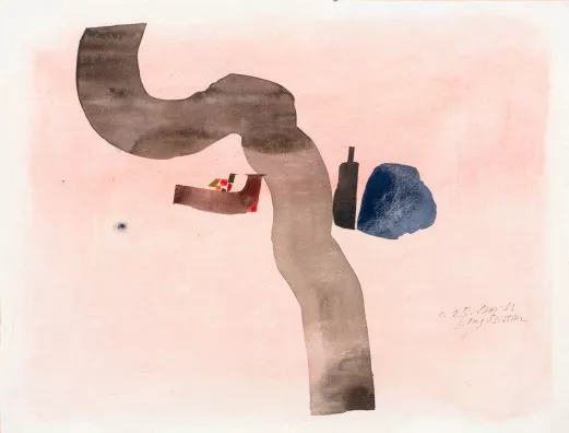 Julius Bissier — 25. Dez. 63, 1963