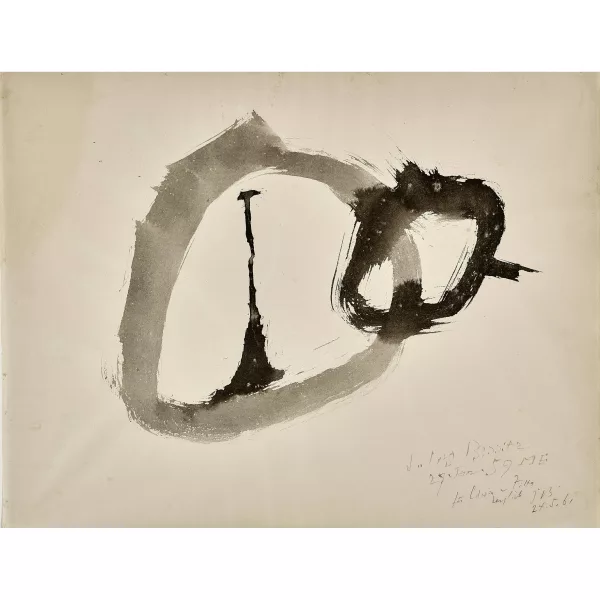Julius Bissier — Ohne Titel.