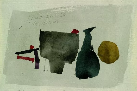 Julius Bissier — Mont. 23.6.60