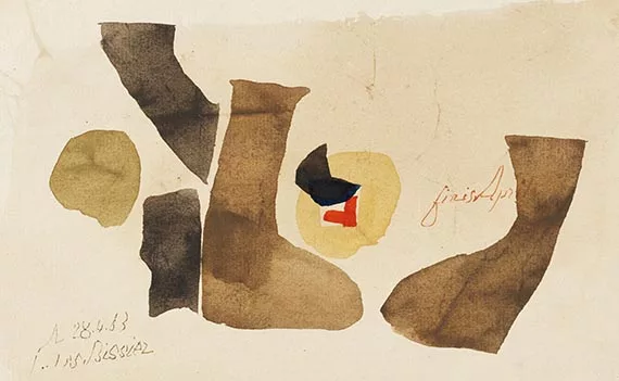 Julius Bissier — A. 28.4.63 finis April