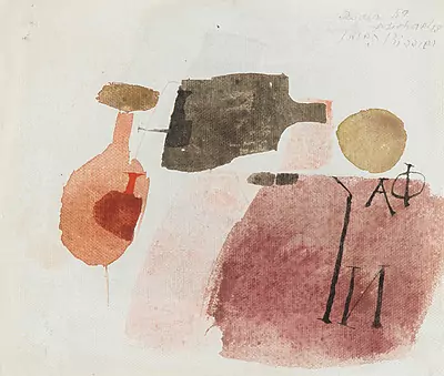 Julius Bissier — September 2018 (A150) - Auktionsstart: 21.9.2018, 11:20 — Schuler Auktionen