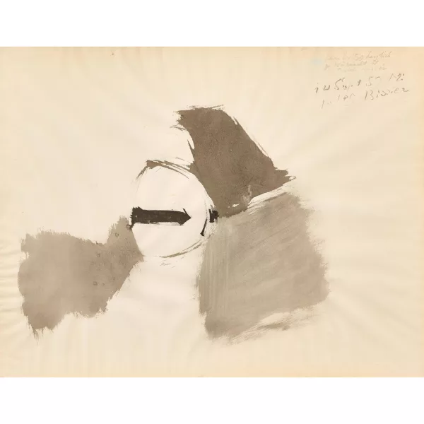 Julius Bissier — Ohne Titel.