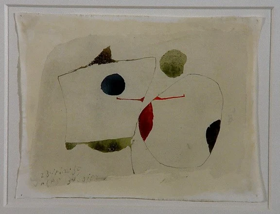 Julius Bissier — Ohne Titel (23. Febr. 59), 1959
