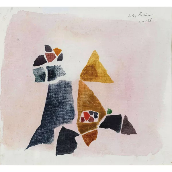 Julius Bissier — "4.2.56".