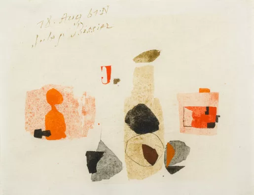 Julius Bissier — 18. Aug. 61 N, 1961