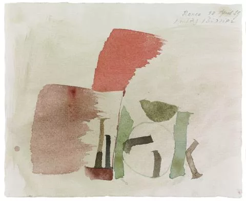 Julius Bissier — Ronco 18 April 59