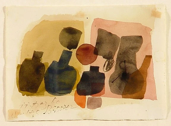 Julius Bissier — Ohne Titel, 1960