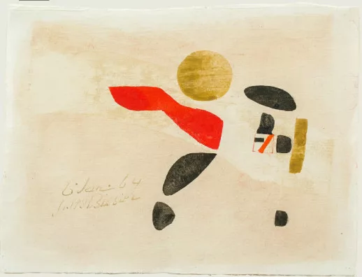 Julius Bissier — 06. Jan 64, 1964
