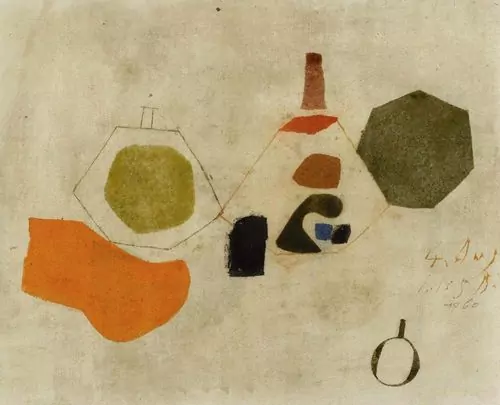 JULIUS BISSIER — Komposition. 1960. — Koller Auktionen
