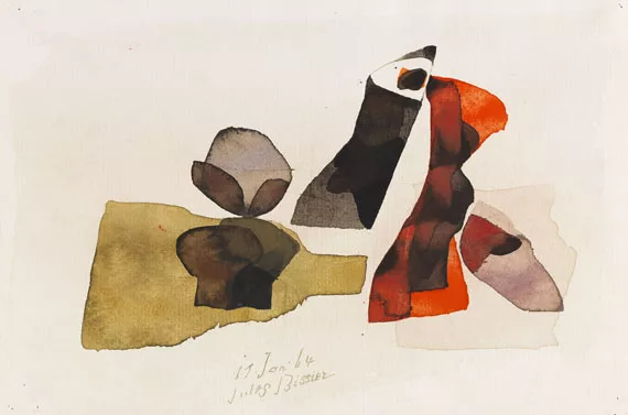Julius Bissier — 11. Jan 1964