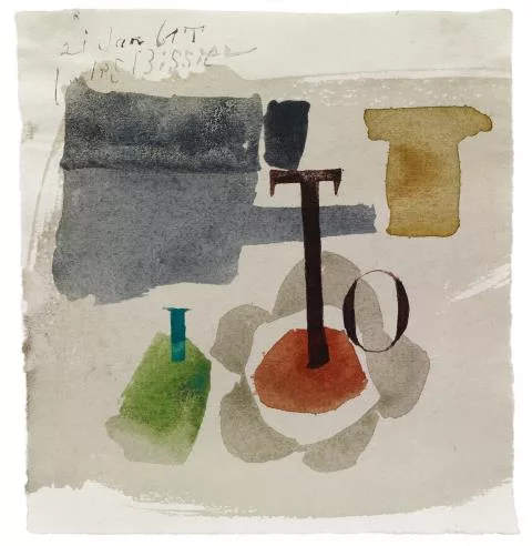 Julius Bissier — 21. Jan 61 T