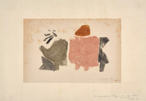 Julius Bissier — Sans titre, 1950