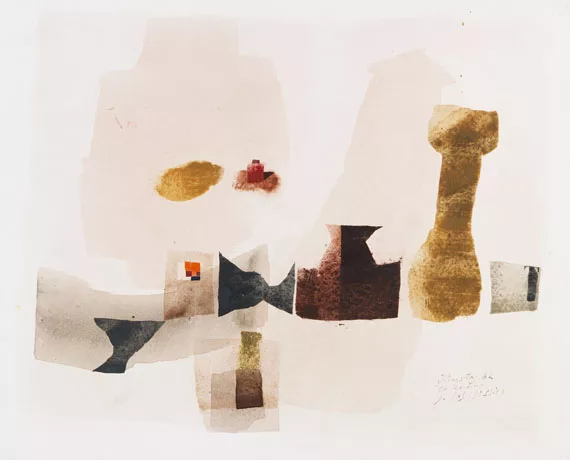 Julius Bissier — Pfingsttag 62 Ca Rondine