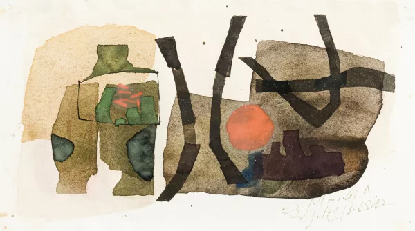 Julius Bissier — "23. Mai 61 A",