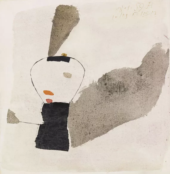 Julius Bissier — 18.1.59 H