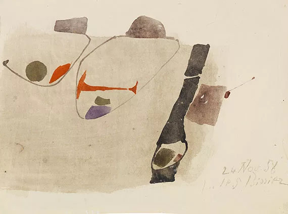 Julius Bissier — 24. Nov 58