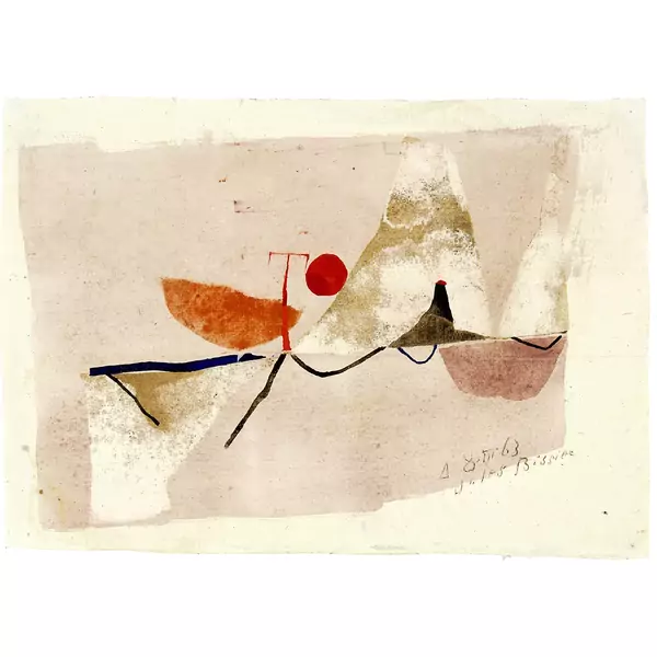 Julius Bissier — A.8.III.63 — Galerie Kornfeld