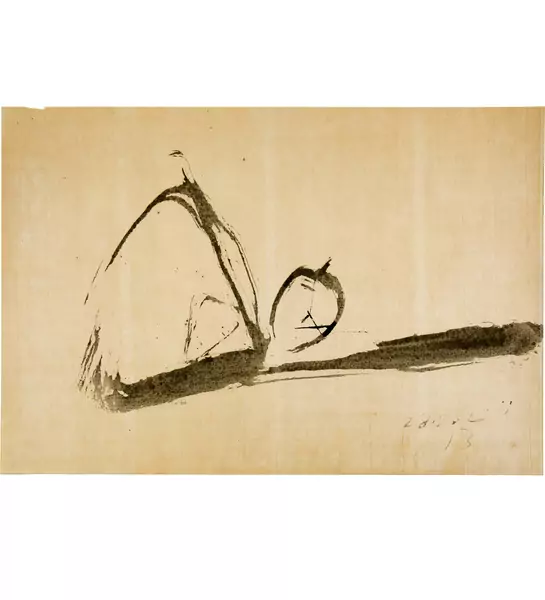 Julius Bissier — 28.5.62.11 — Galerie Kornfeld