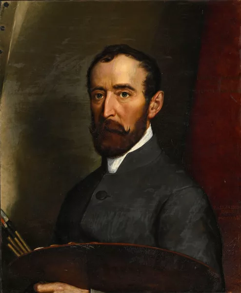 Julius Sulzer — Portrait de Horace Vernet,