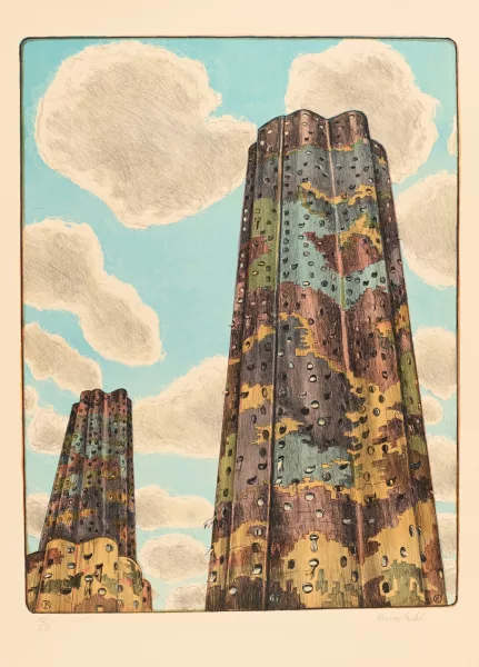 Jürg Kreienbühl — Triptychon. Les trois tours, 1992