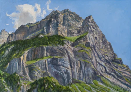 Der Faltenberg, Seitenansicht, 1996