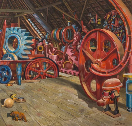 Aus Luginbühls Holzwerkstatt Pummelgeneral, 1996