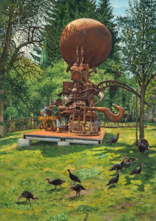 Aus Luginbühls Garten – Der Skarabäus, 1994