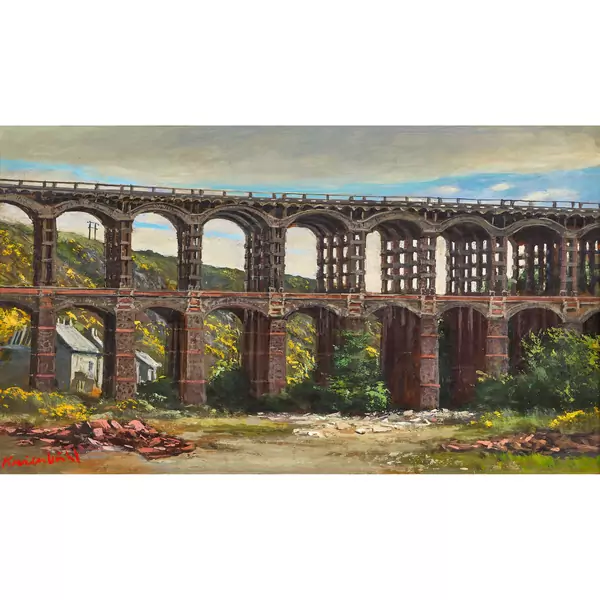 Le viaduc de Souzain