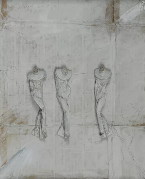 Jürgen Brodwolf — Drei Figuren, 1980