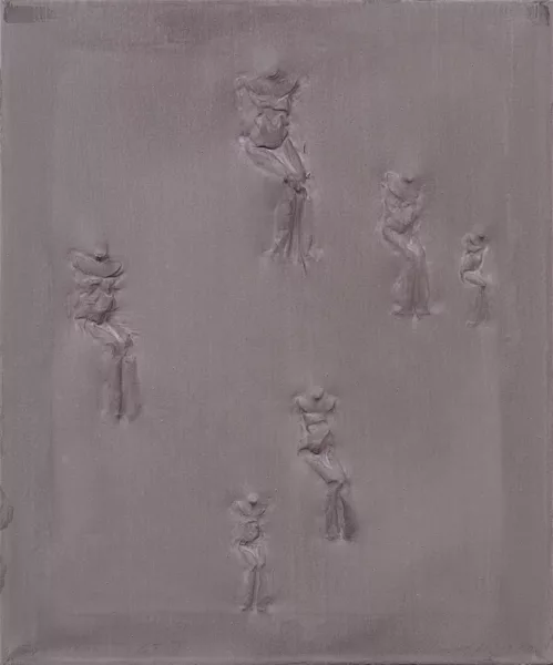 Jürgen Brodwolf — Triptychon Tafel II, 1980