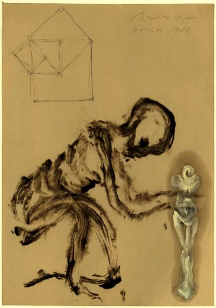 Jürgen Brodwolf — Knieende und stehende Figur