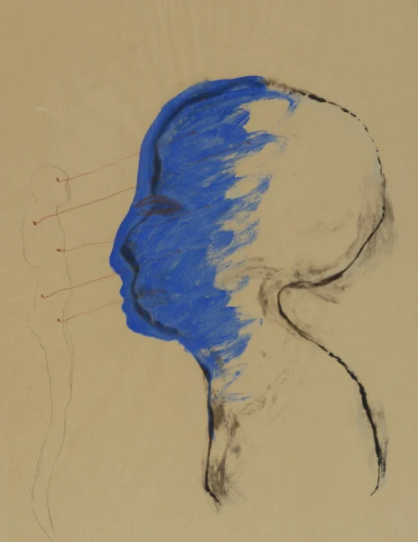 Jürgen Brodwolf — Blauer Kopf