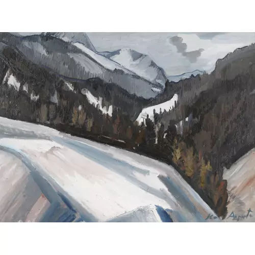 Winterlandschaft in Graubünden