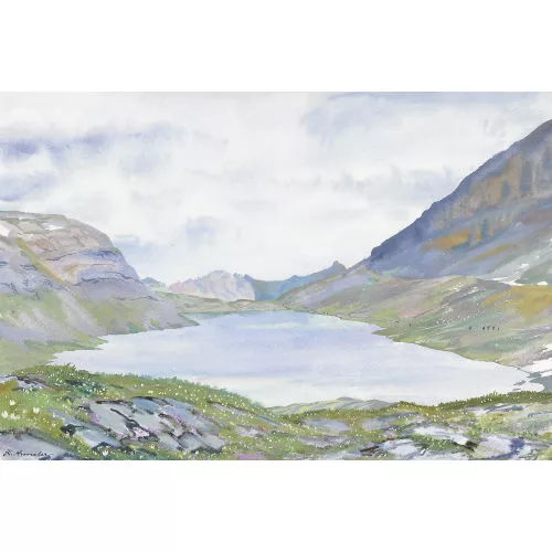 Karl Anneler — "Auf der Gemmi".