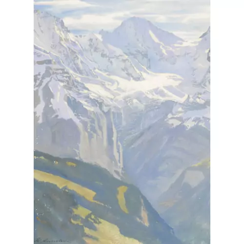 Lauterbrunnental mit Breithorn