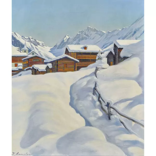 "Am Weg nach Blatten (Lötschental)"