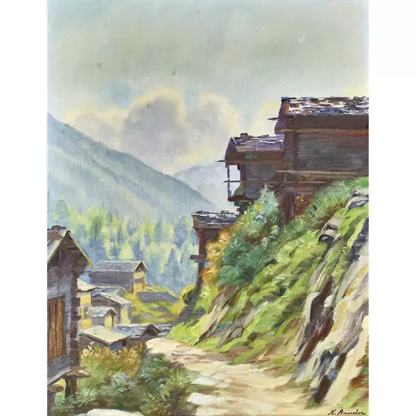 "Der neue Weg in Blatten (Lötschental)"