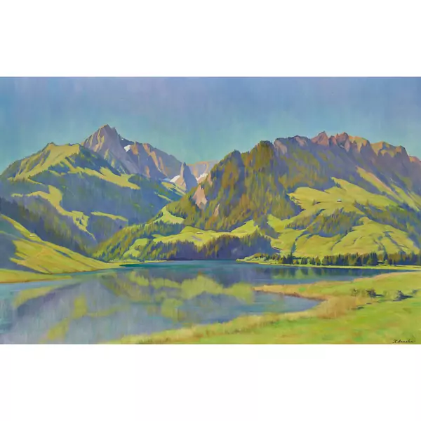Sommerlicher Bergsee