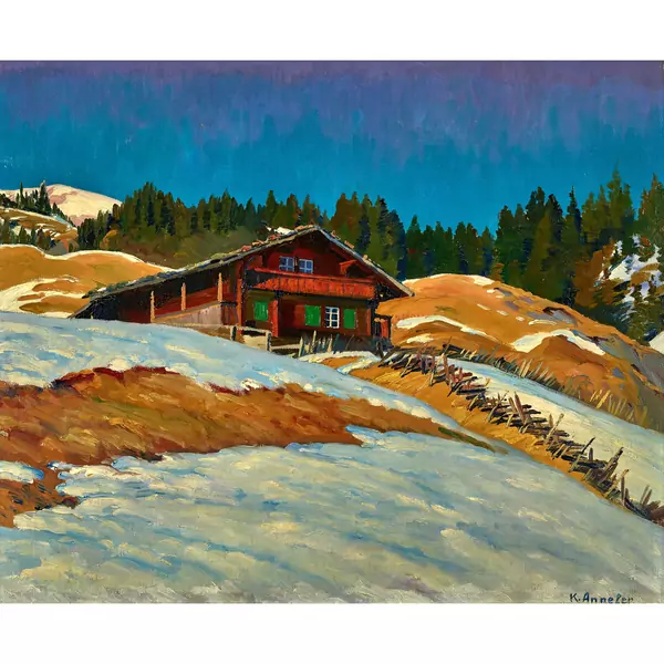 Schneeschmelze in den Voralpen